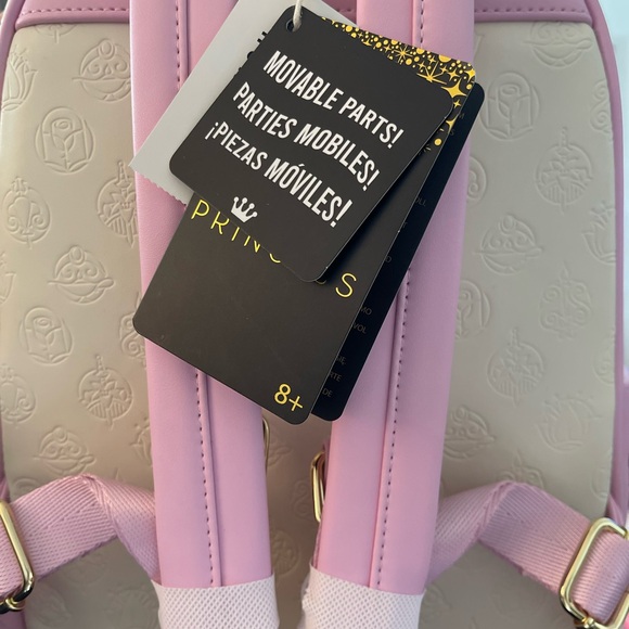 Loungefly Disney Princess Backpack - Cream and Pink - Picture 2 of 2